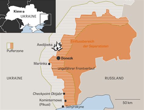 ukraine konflikt karte